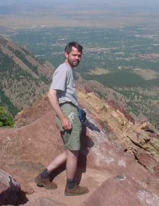 Hugh on Bear Peak